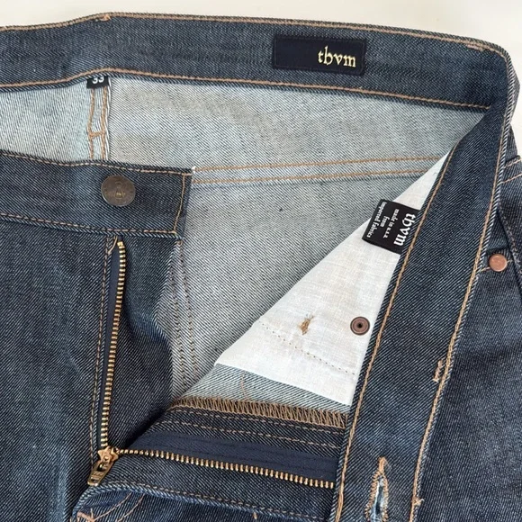 THVM Men’s Raw Denim Jeans